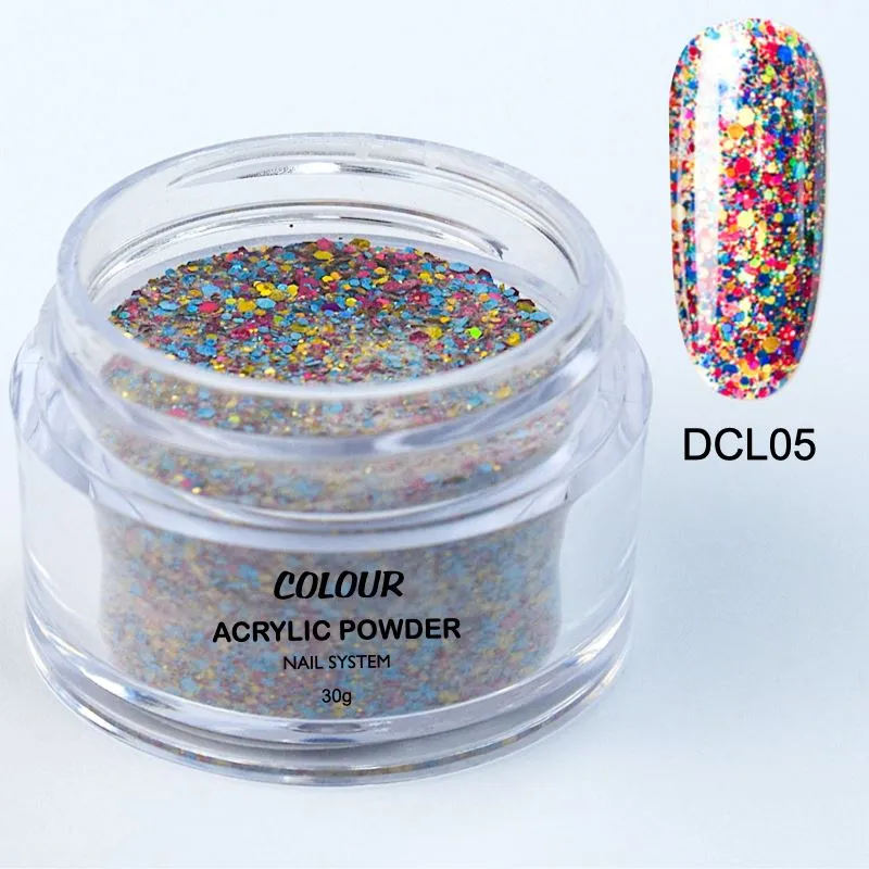 Acrylic Nail Powders ~ Galaxy Colours