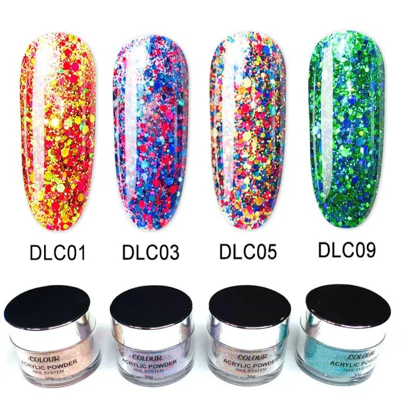 Acrylic Nail Powders ~ Galaxy Colours