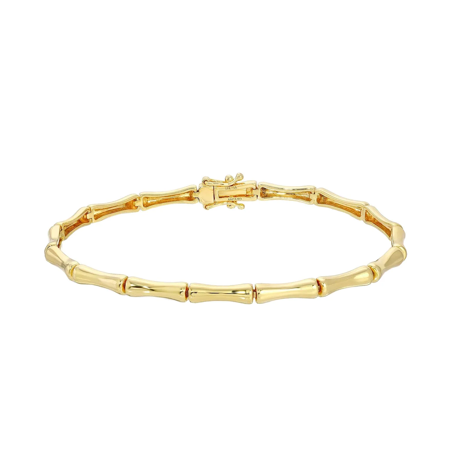 Bamboo Bracelet - Yellow Gold