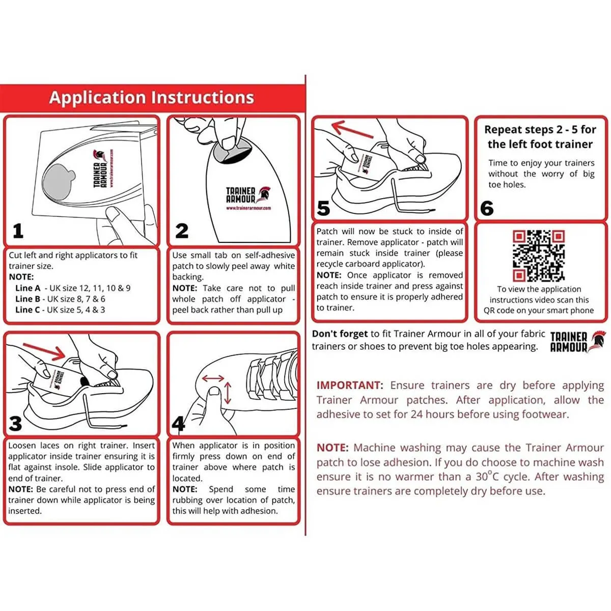 Big Toe Hole Preventer Patches