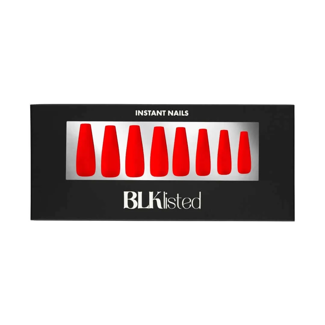 BLKlisted Instant Nails | Glass Slipper