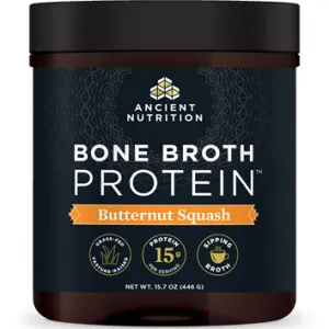 Bone Broth Protein - BN Squash 15.7 oz by Ancient Nutrition