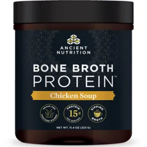 Bone Broth Protein - Chicken Soup 11.4 oz by Ancient Nutrition