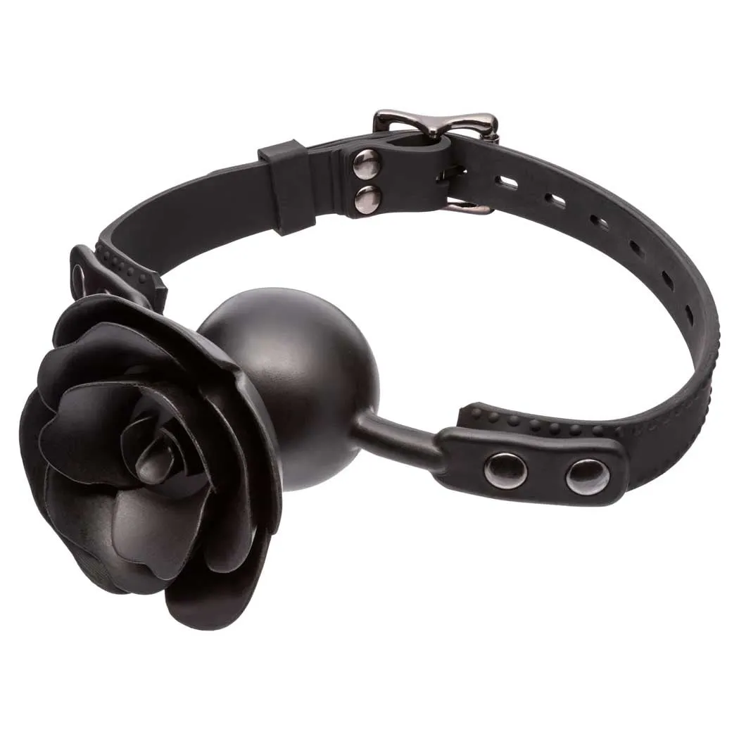 CalExotics Forbidden Removable Rose Gag