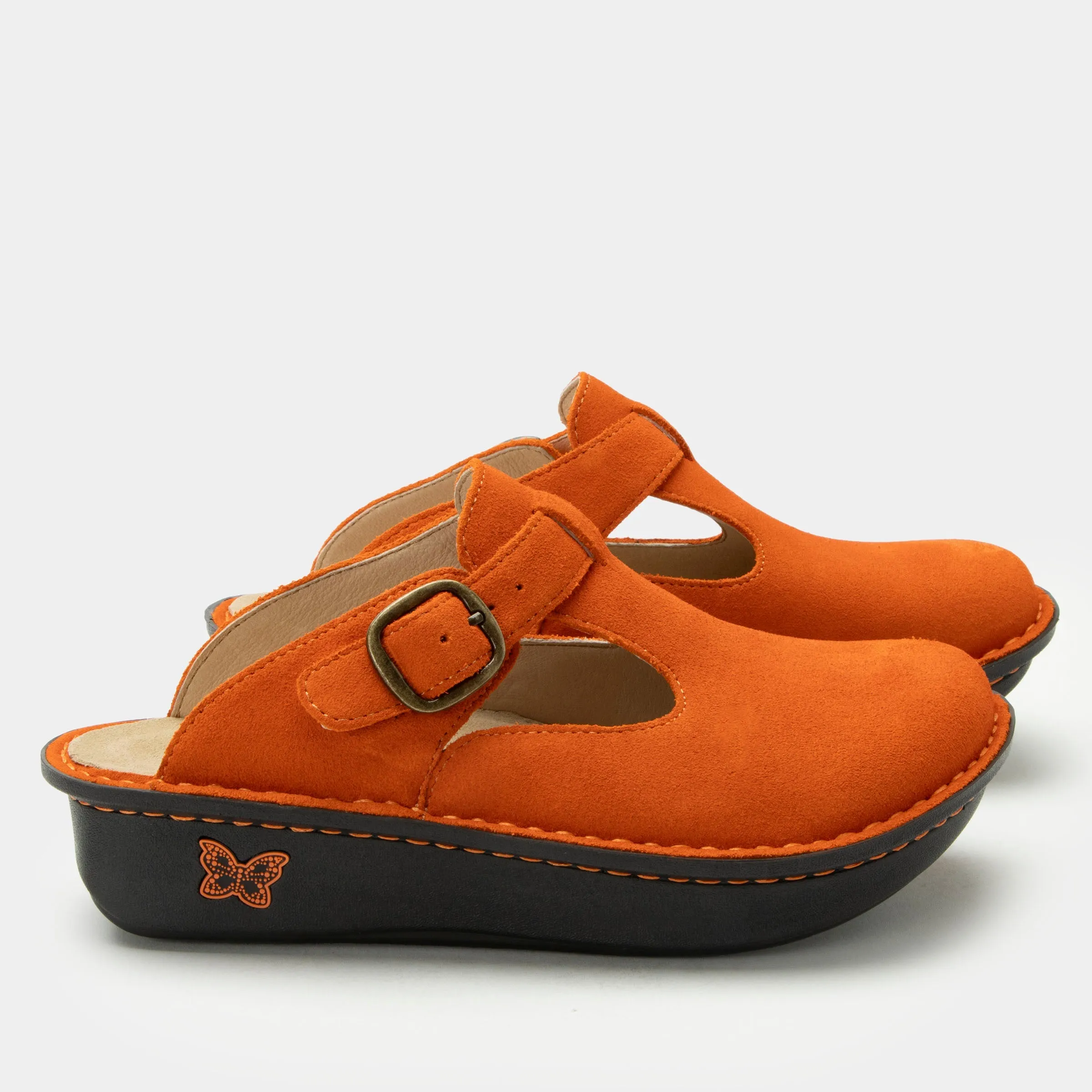 Classic Orange You Glad Suede Shoe