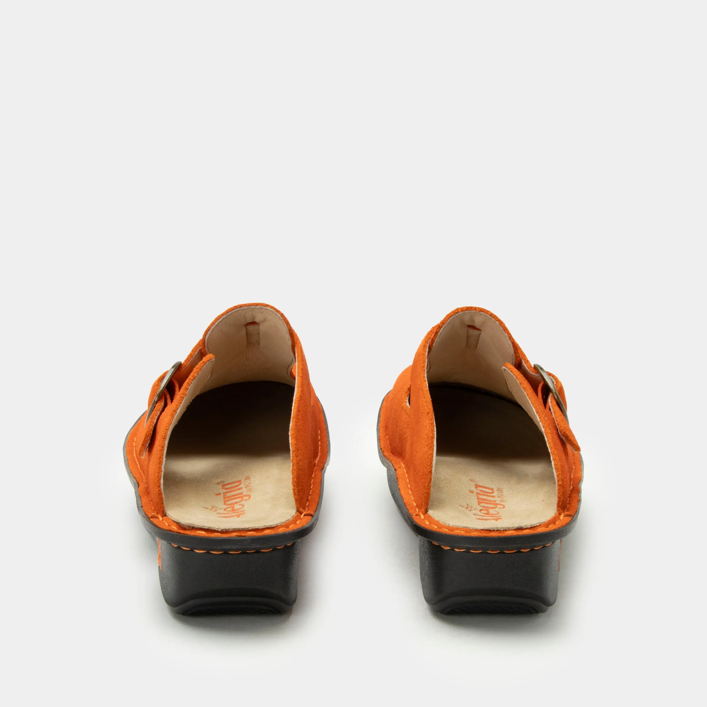 Classic Orange You Glad Suede Shoe