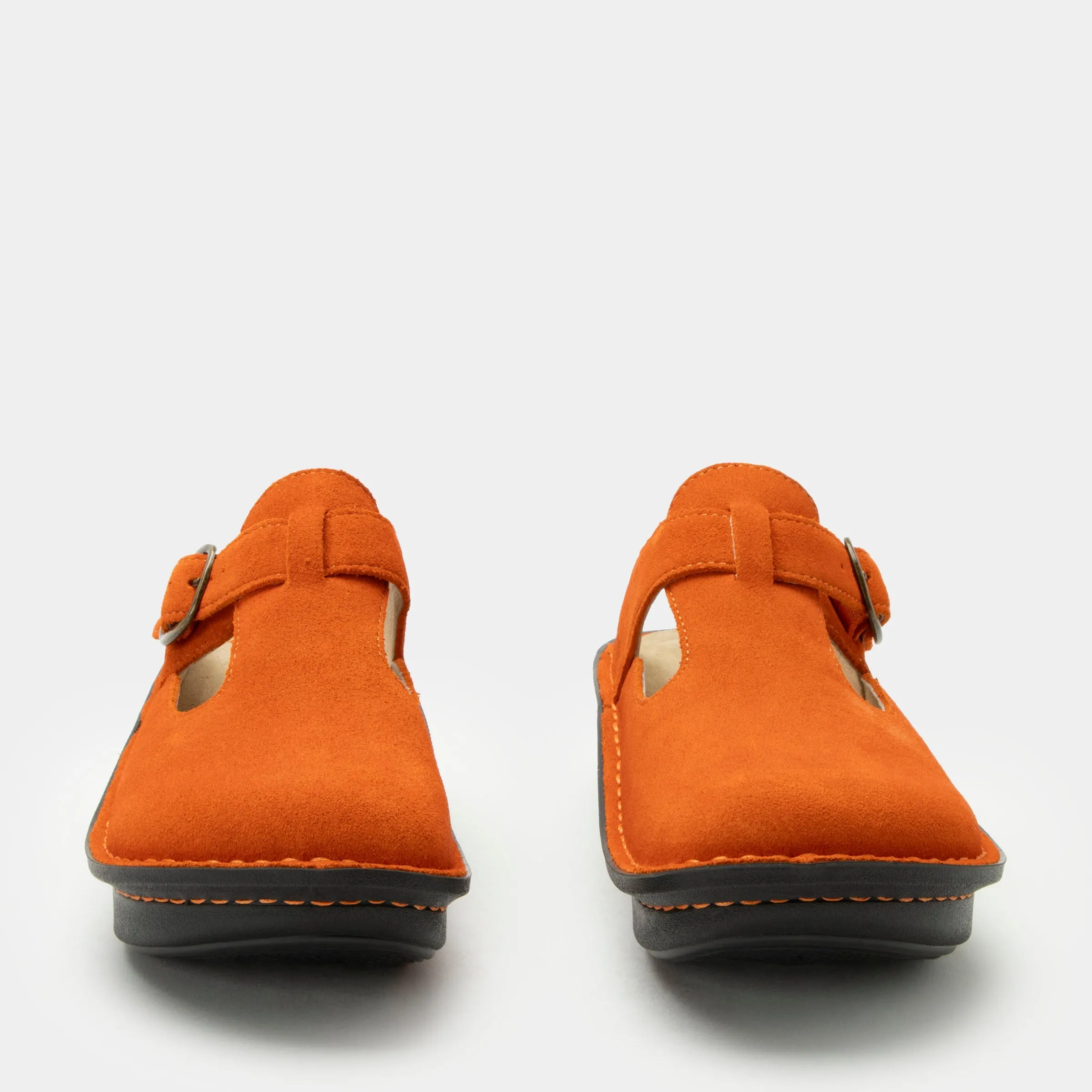 Classic Orange You Glad Suede Shoe