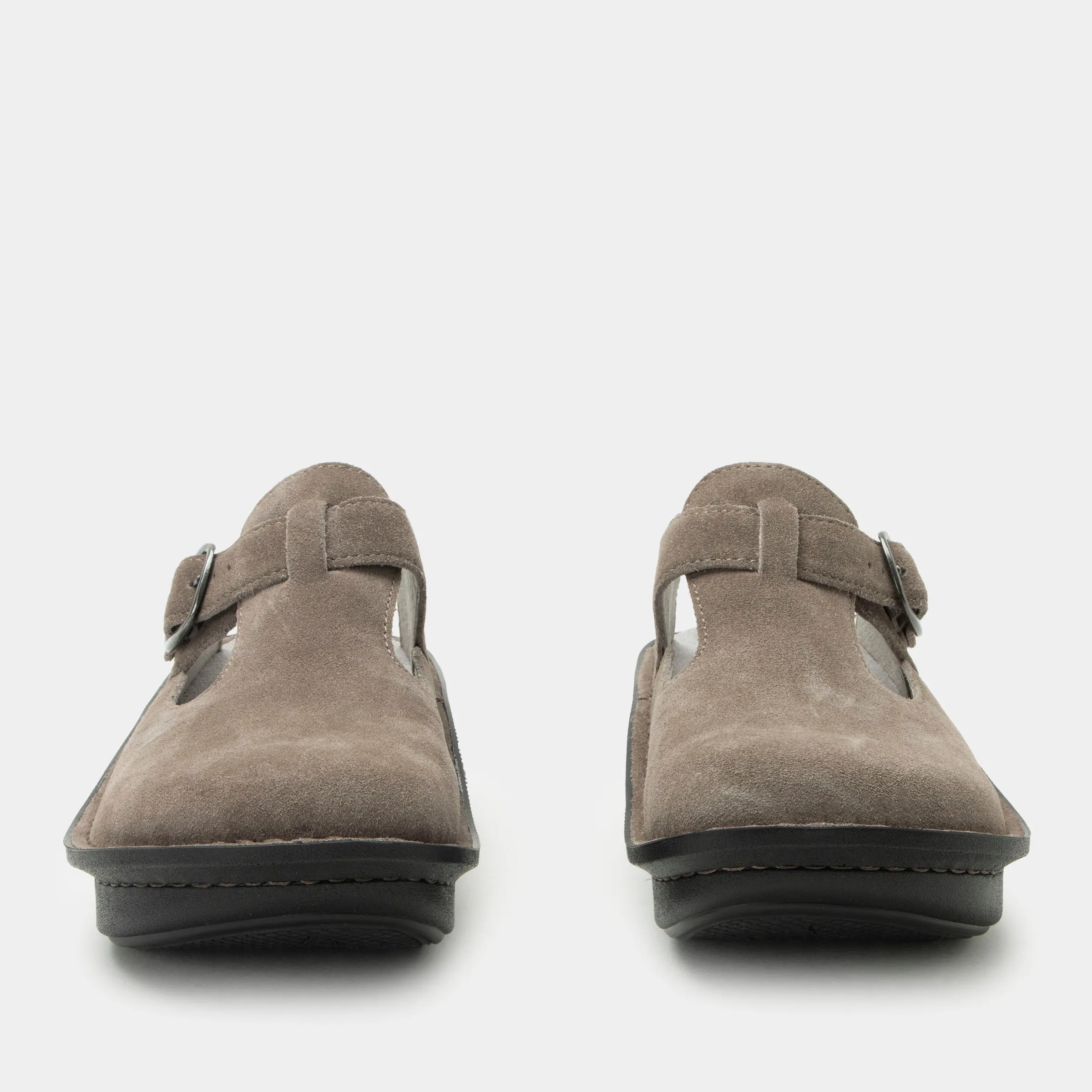 Classic Taupe Suede Shoe