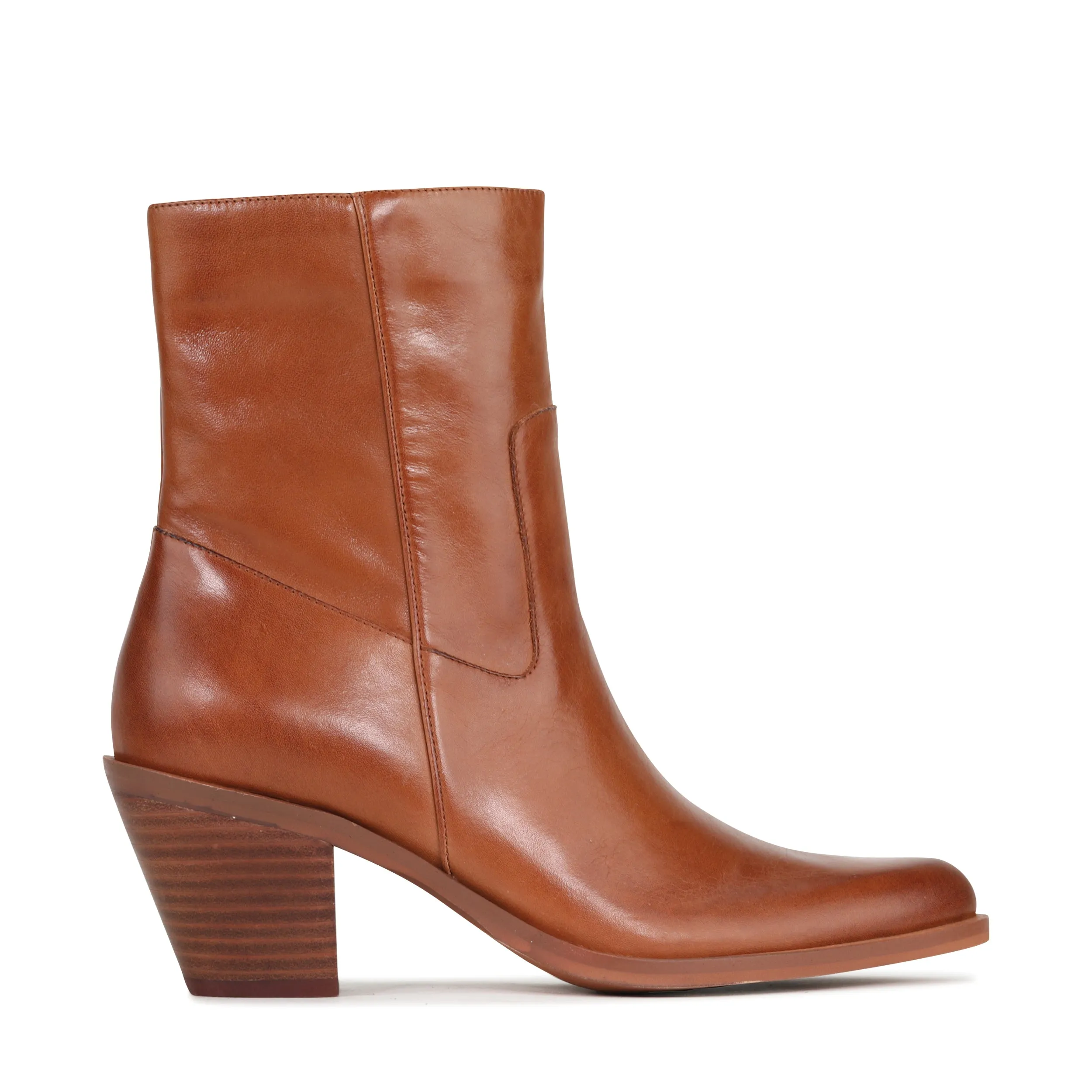 ELLEN LEATHER ARCHIVE ANKLE BOOT