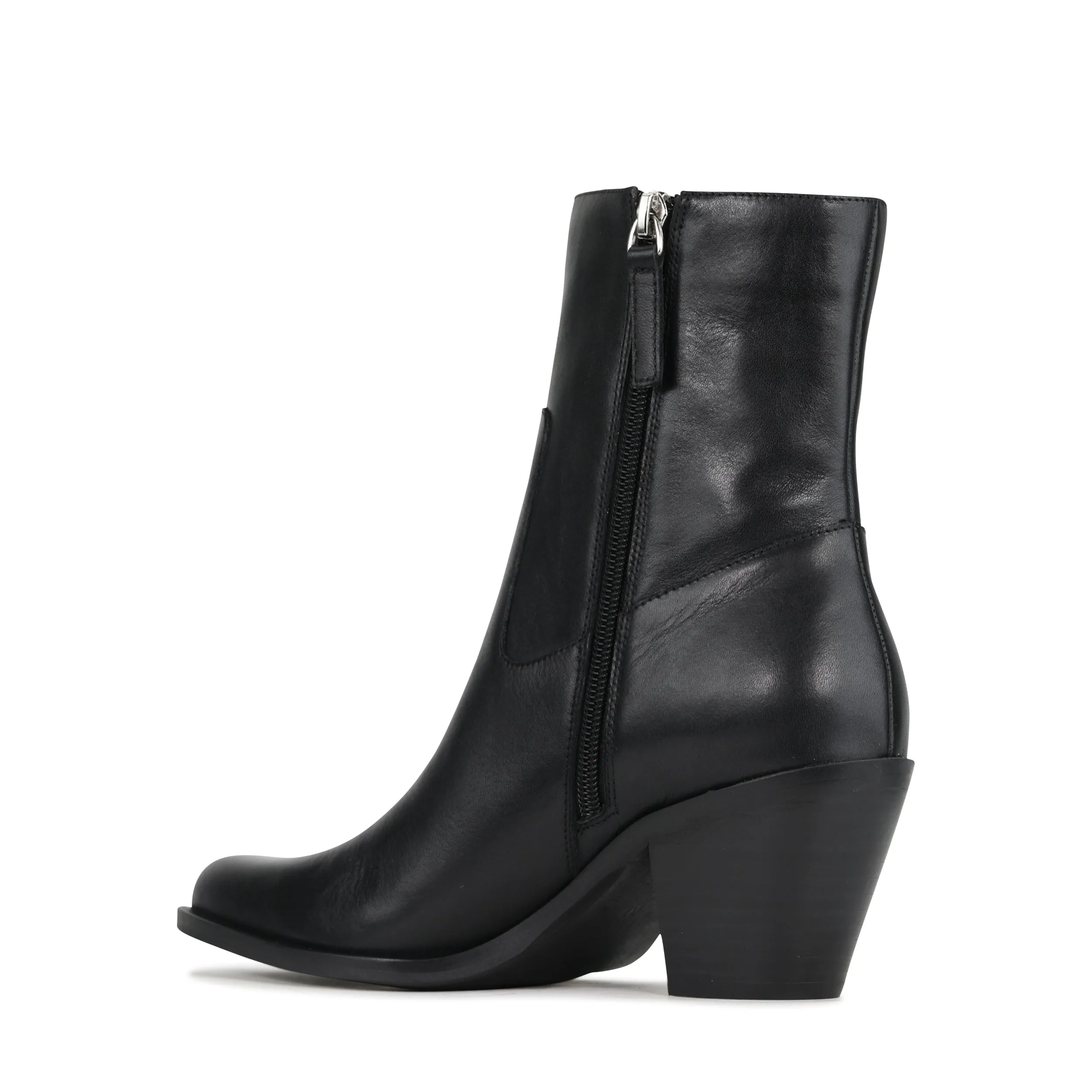 ELLEN LEATHER ARCHIVE ANKLE BOOT