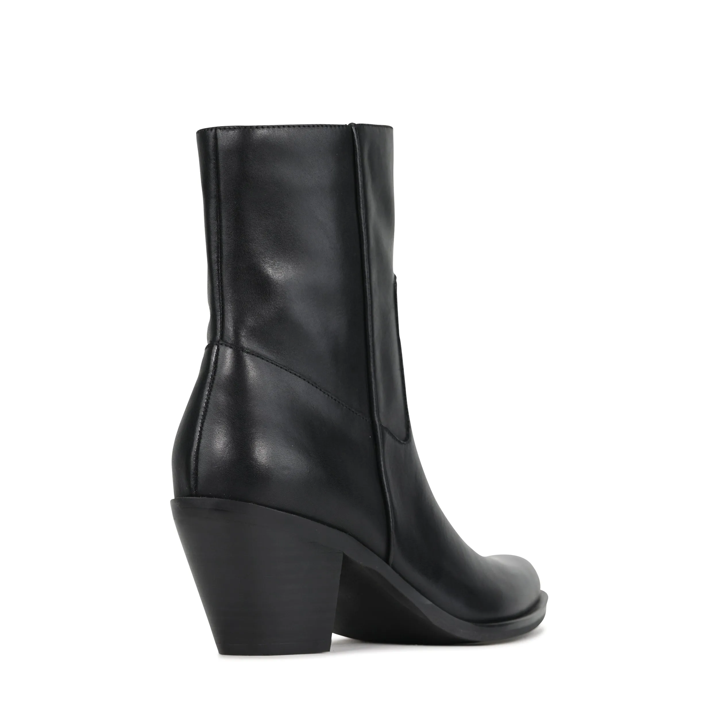 ELLEN LEATHER ARCHIVE ANKLE BOOT