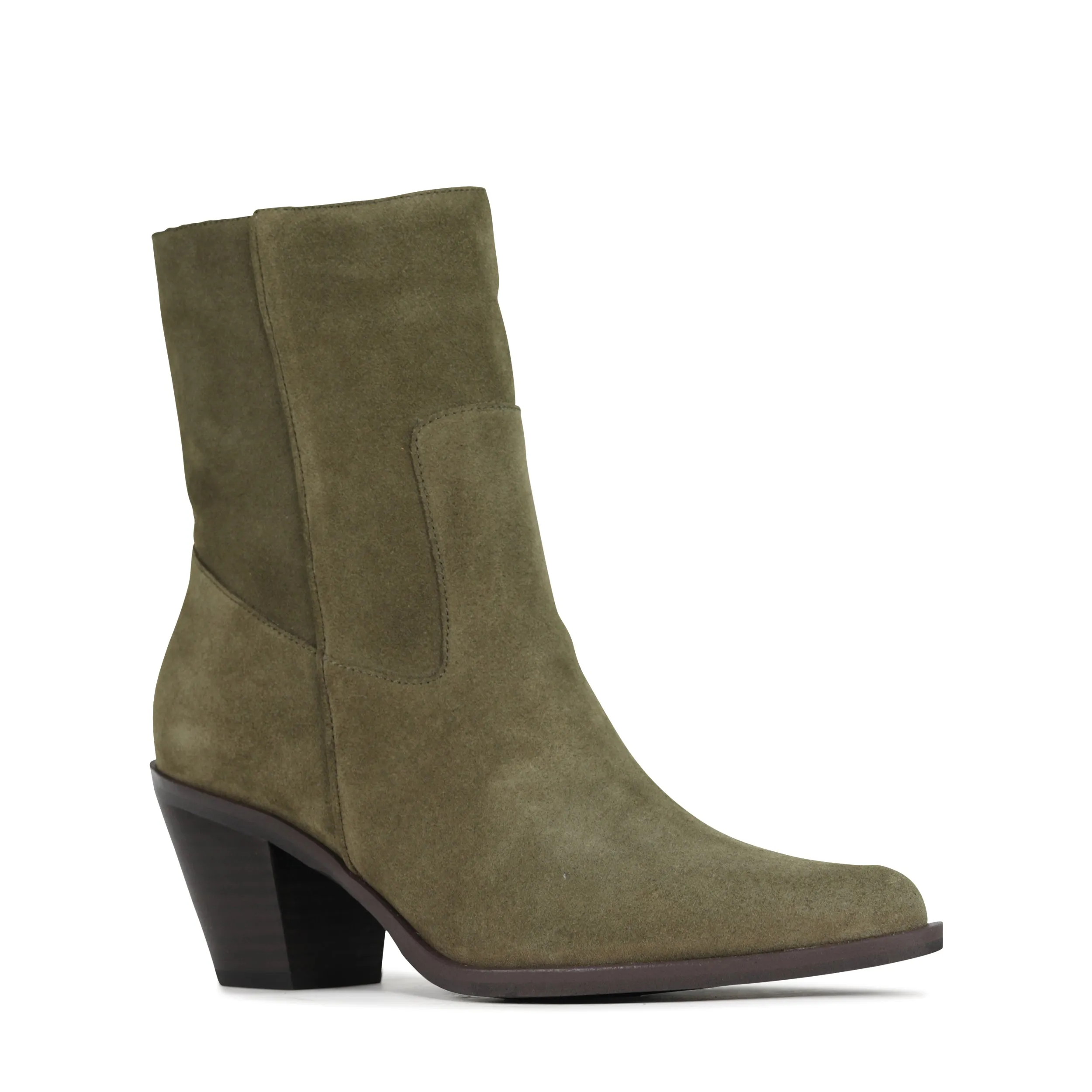 ELLEN LEATHER ARCHIVE ANKLE BOOT