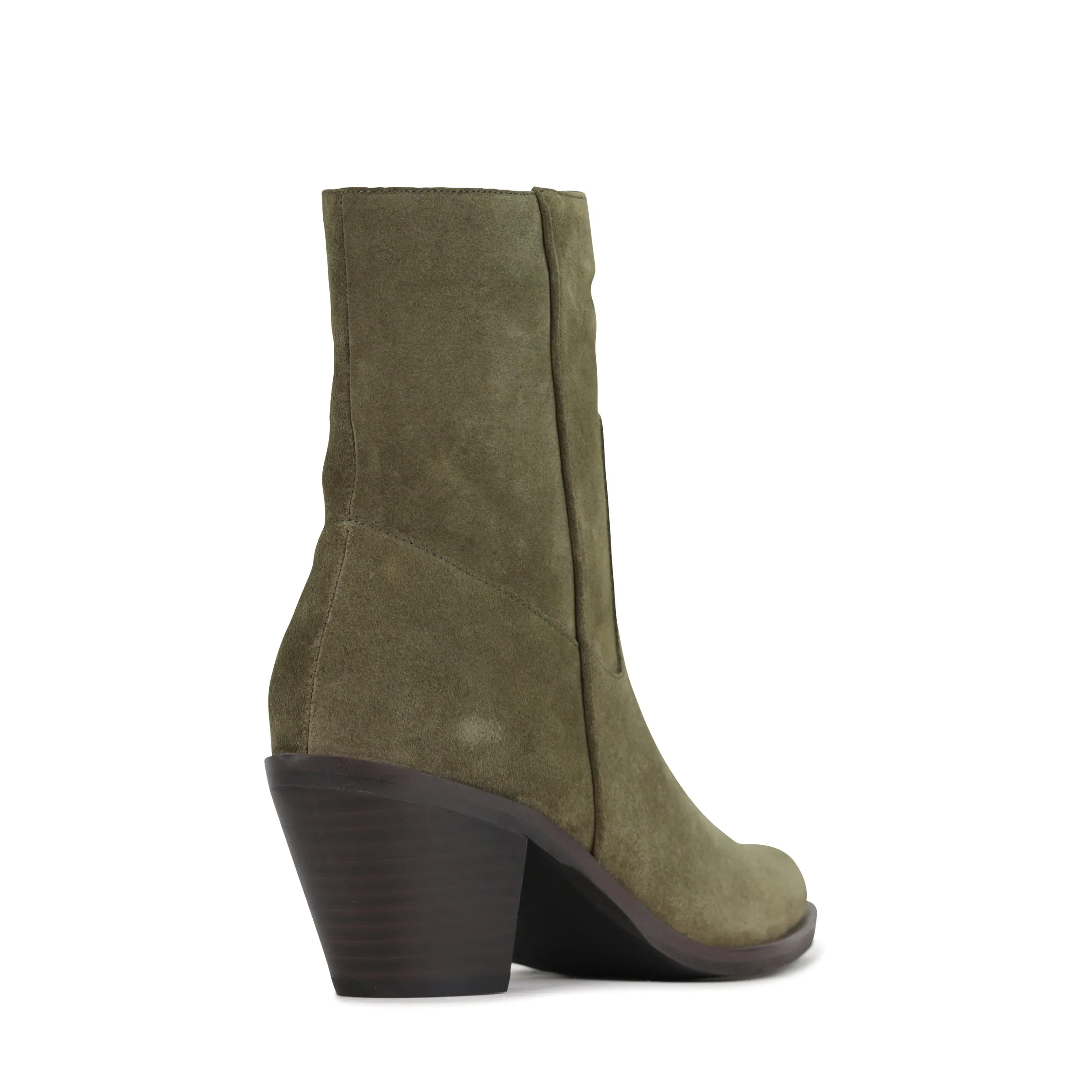 ELLEN LEATHER ARCHIVE ANKLE BOOT