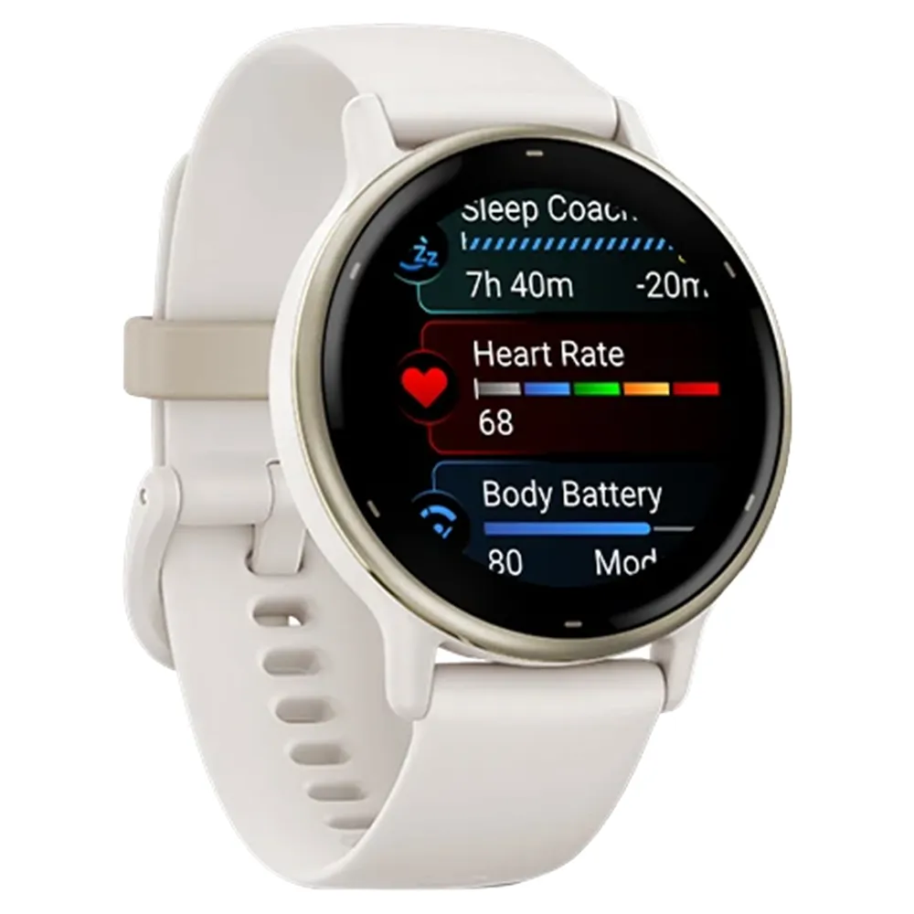 Garmin vivoactive 5 Smartwatch - Cream Gold | 49-GAR-010-02862-11