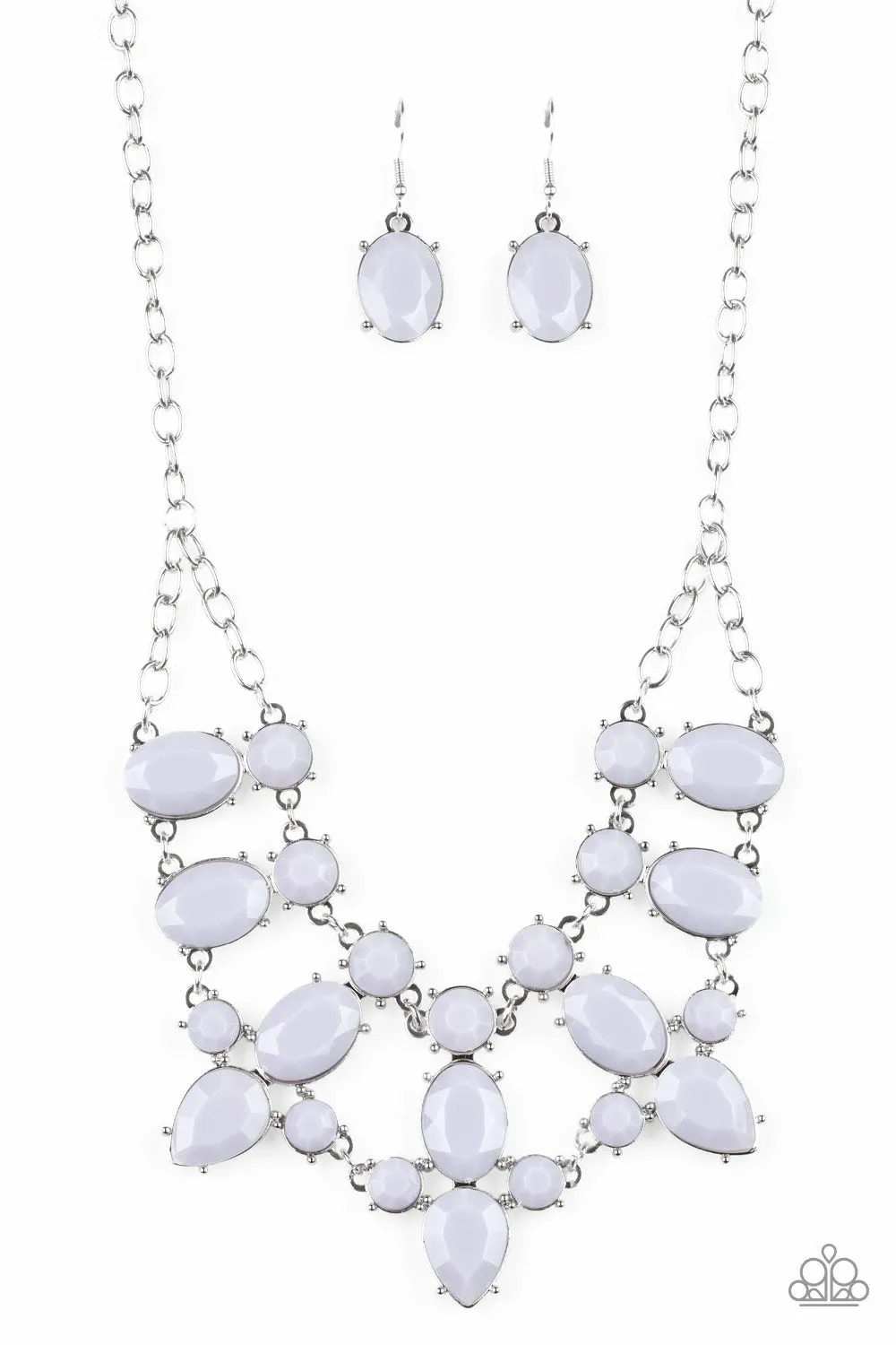 Goddess Glow - Silver Paparazzi Necklace