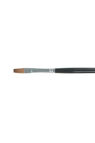 Hawley Pure Kolinsky Sable Flat Brush Size 8