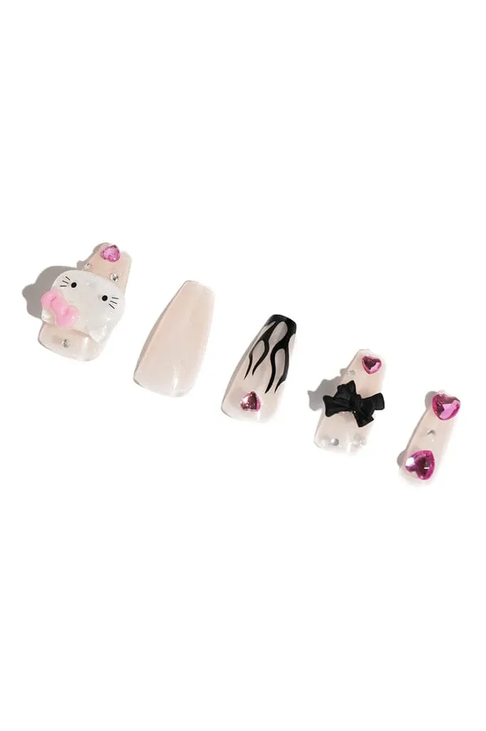 Hello Kitty - Press On Nails