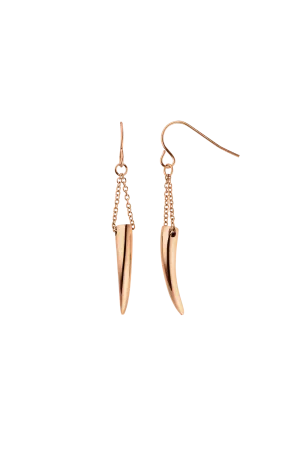 Horn Studs Rose Gold