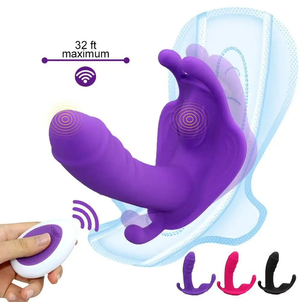 Karen - Wearable Butterfly Vibrator Sex Toys with Wireless Remote Control