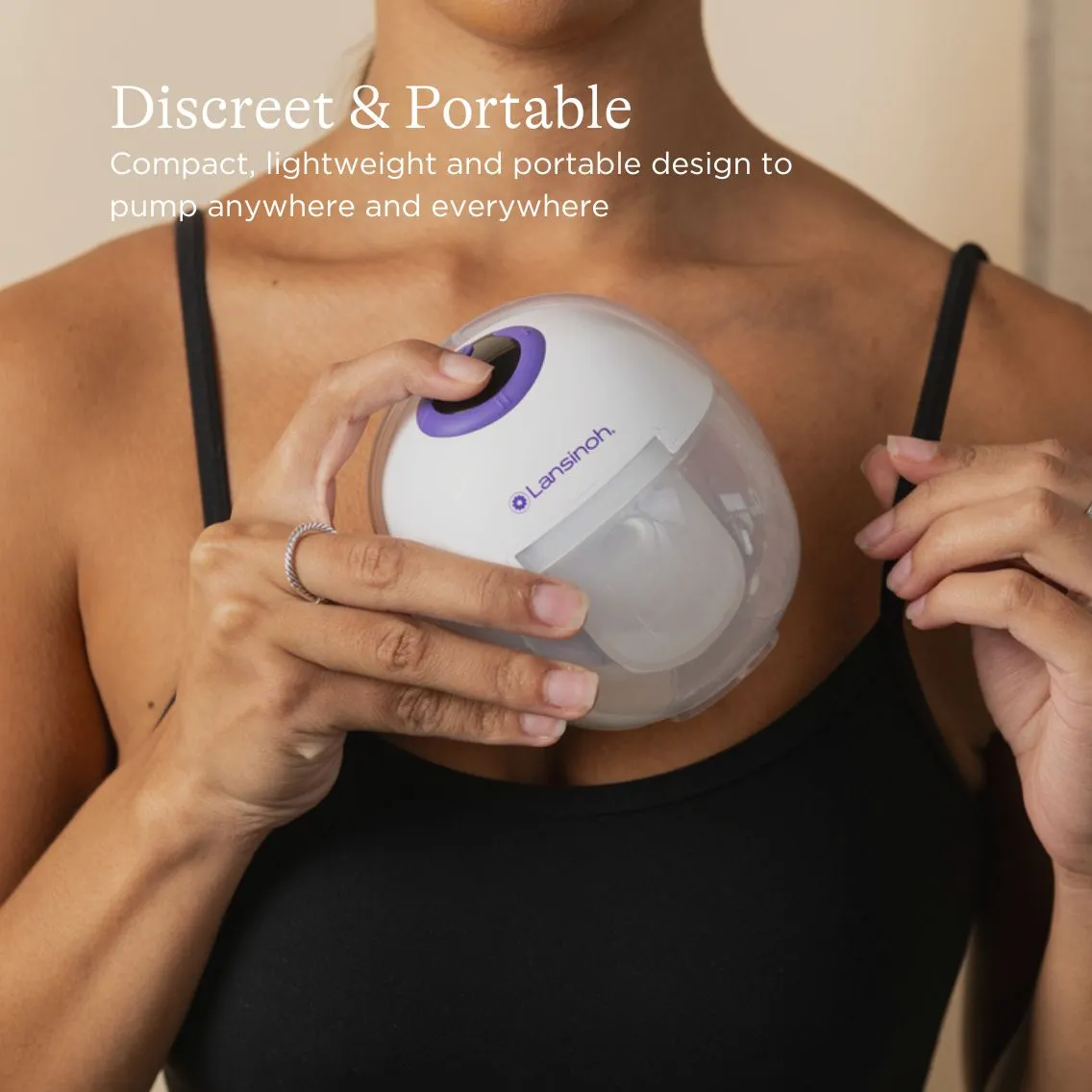 Lansinoh® DiscreetDuo™ Wearable Pump