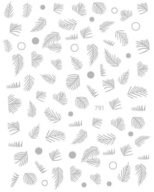 Nail Art Stickers - Design 10