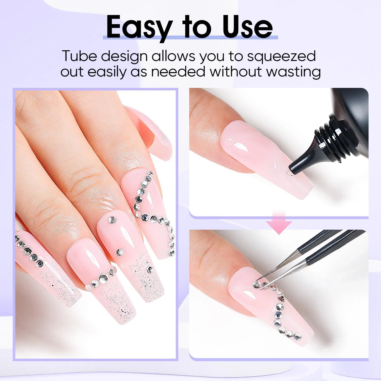 Nail Rhinestone Glue Gel-RGT30