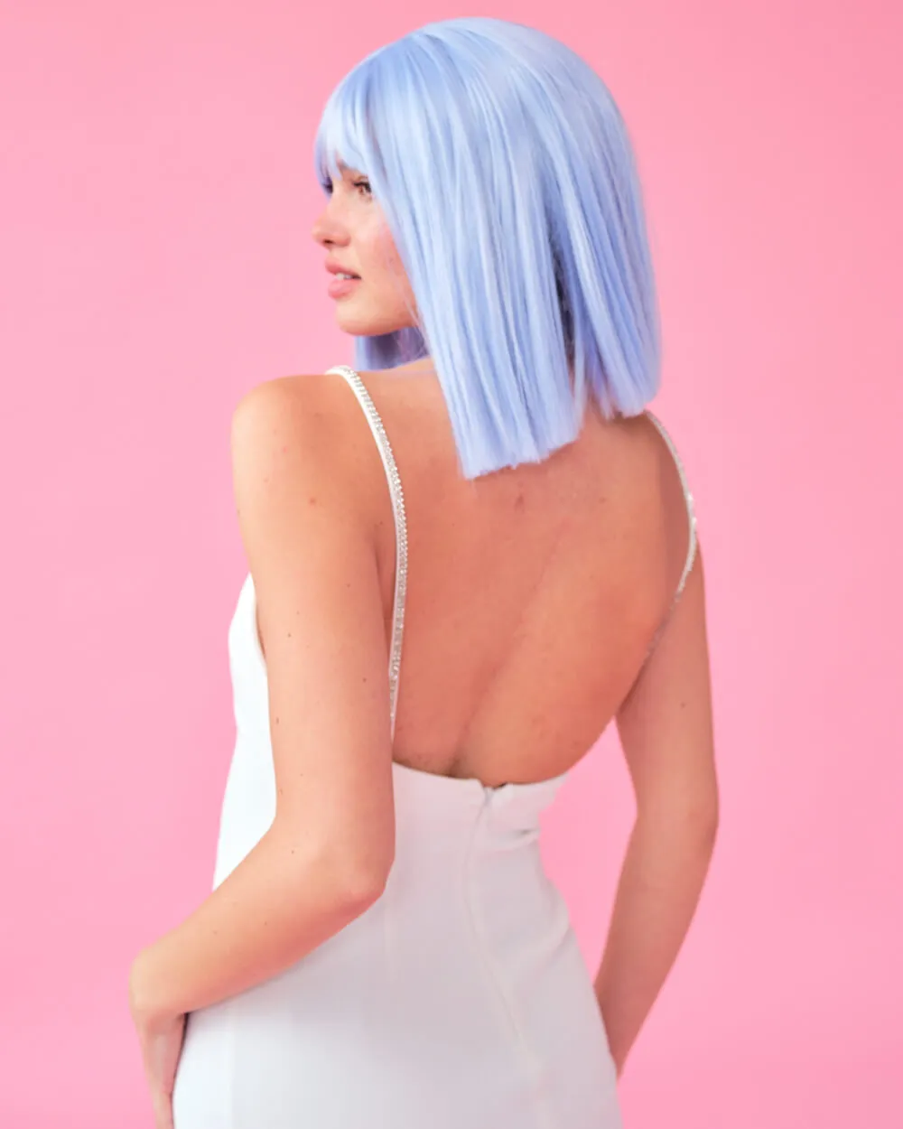 Pastel Wig Pack - pink, purple   blue wigs