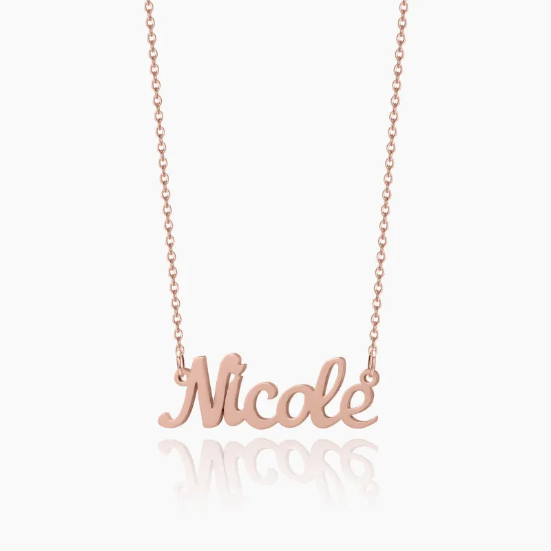 Personalized Name Pendant Necklace