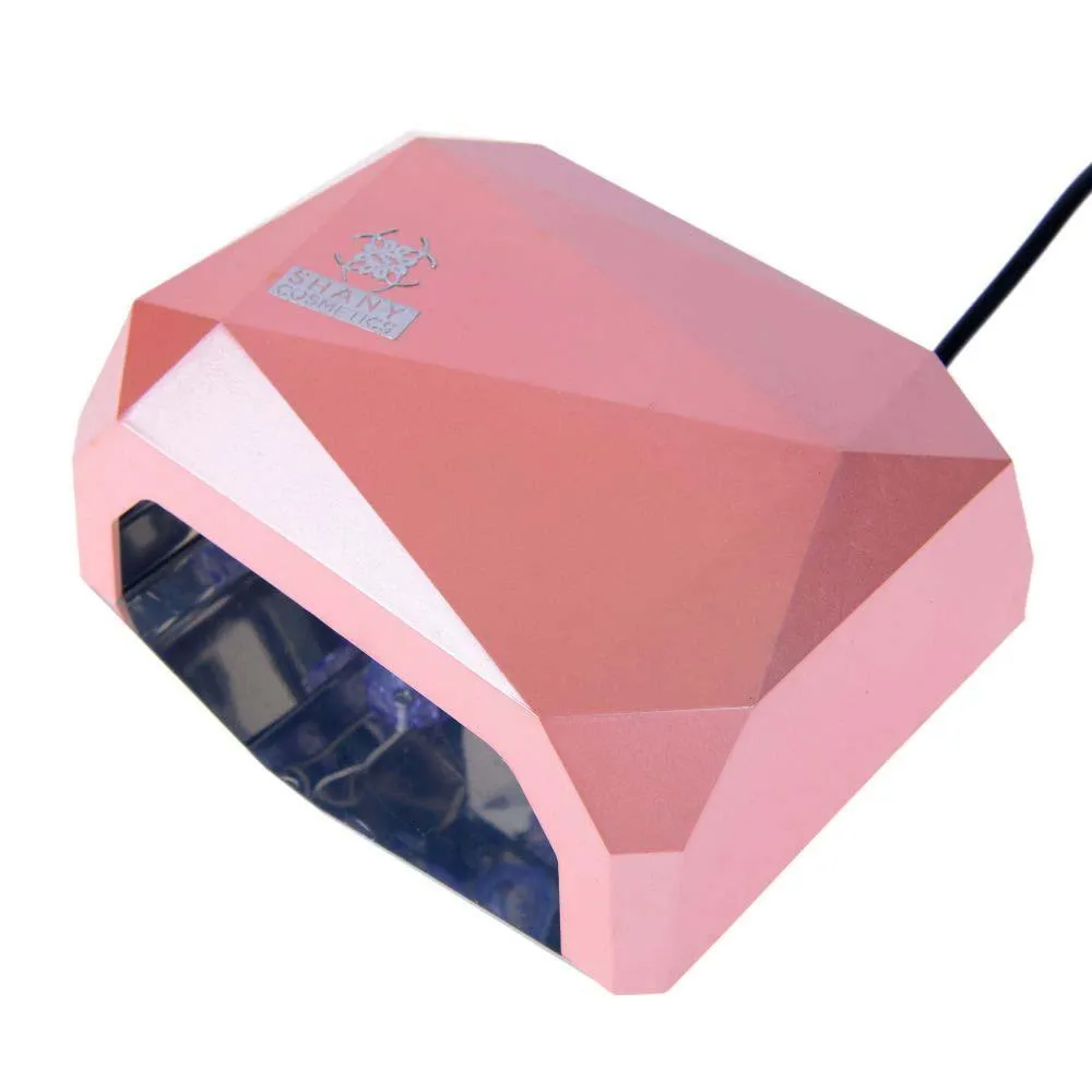 Salon Expert Portable 12W LED Nail Dryer/Lamp - Compact, Trendy Design W/3 Timers