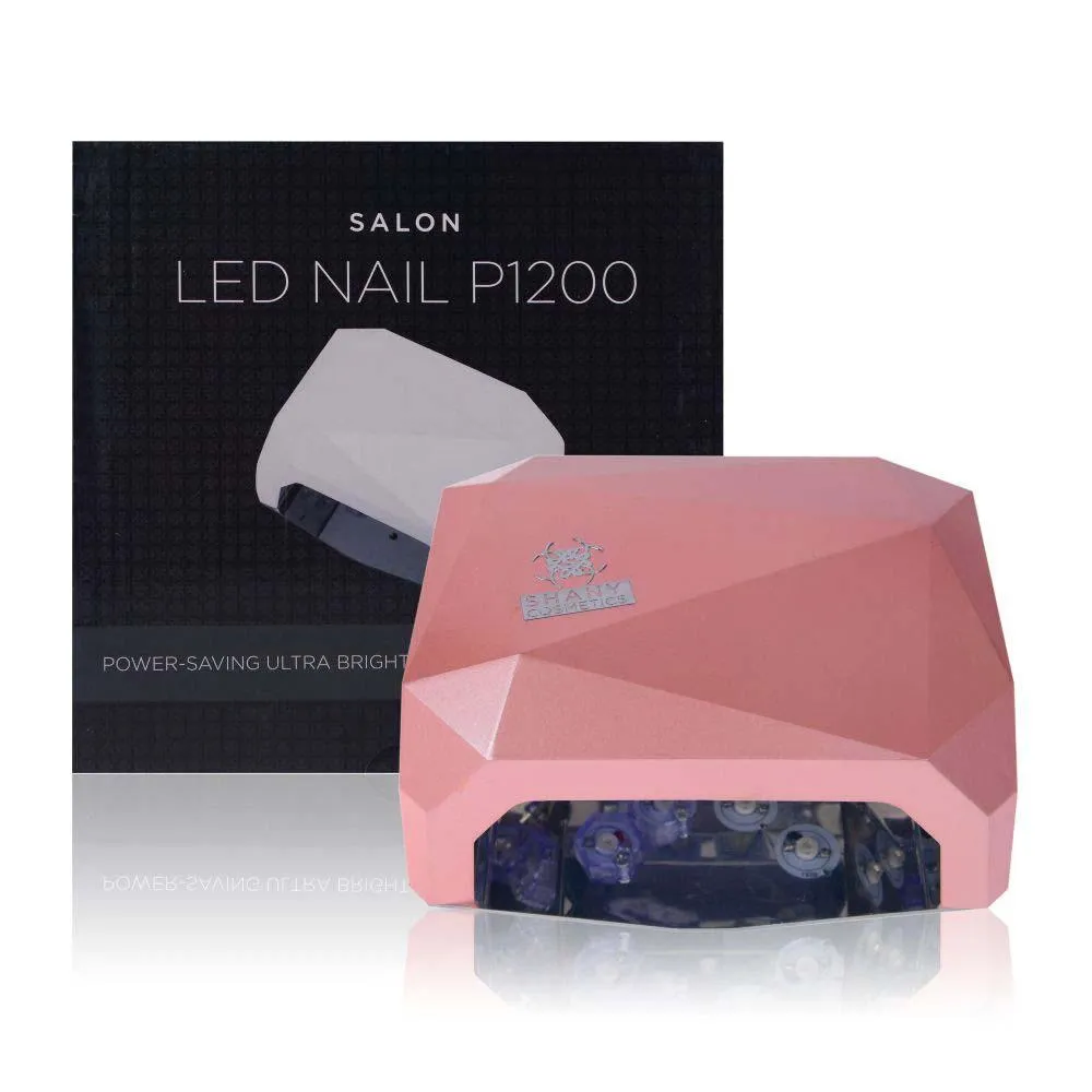 Salon Expert Portable 12W LED Nail Dryer/Lamp - Compact, Trendy Design W/3 Timers