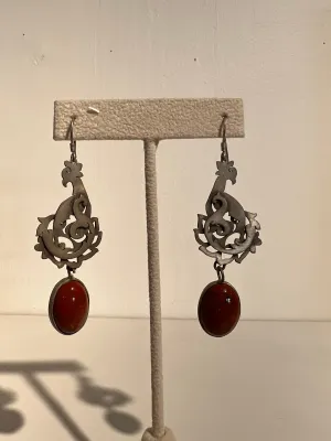 Silver Bird Earrings