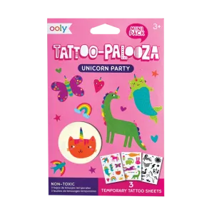 Unicorn Party Tattoo-Palooza Mini Pack